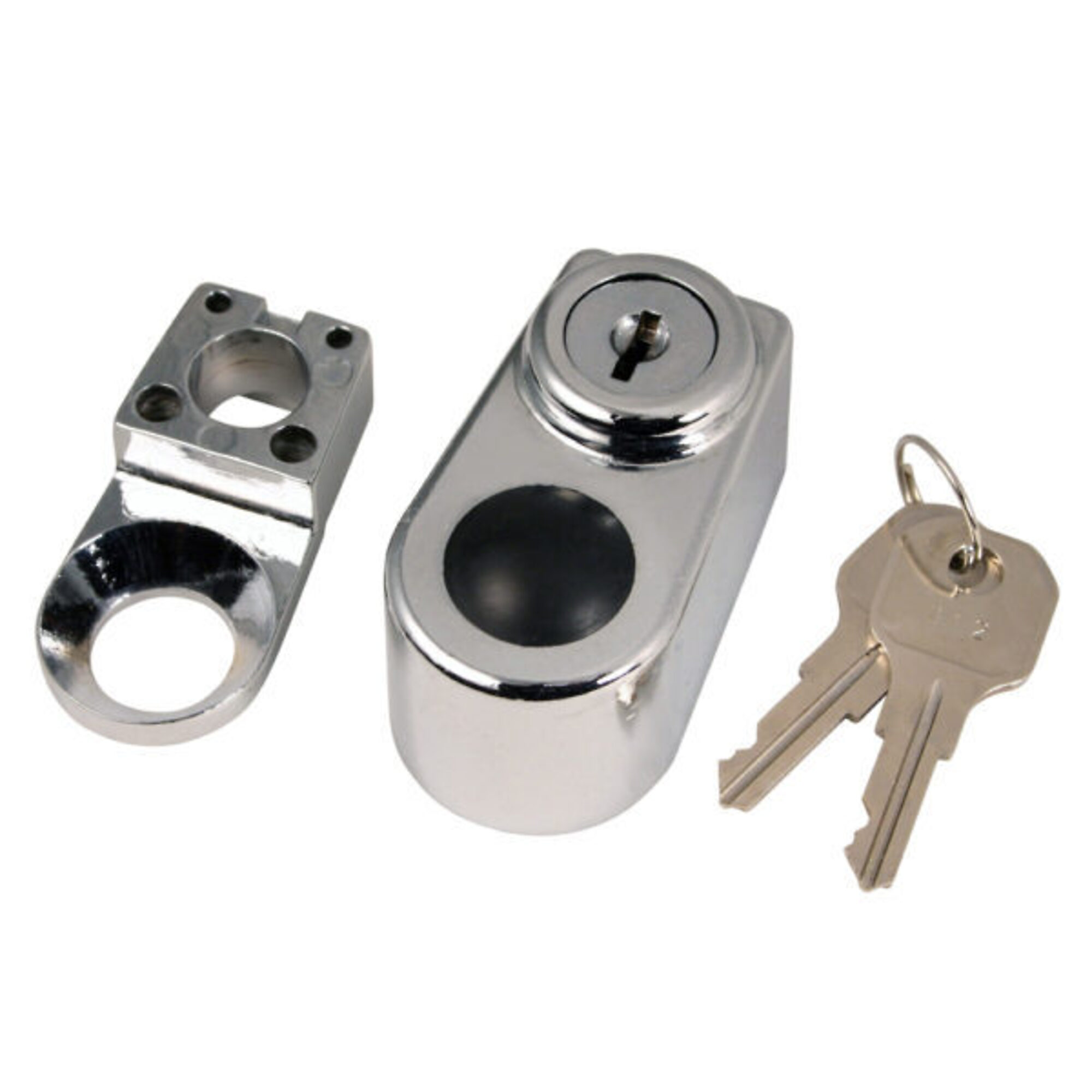 TRIMAX™ SPARE TIRE NUT LOCK - FITS ALL SIDE MOUNT SPARE TIRES - INCLUDE TWO FLAT KEYS